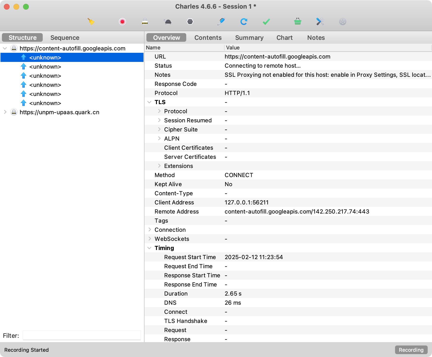 Charles 4.6.6